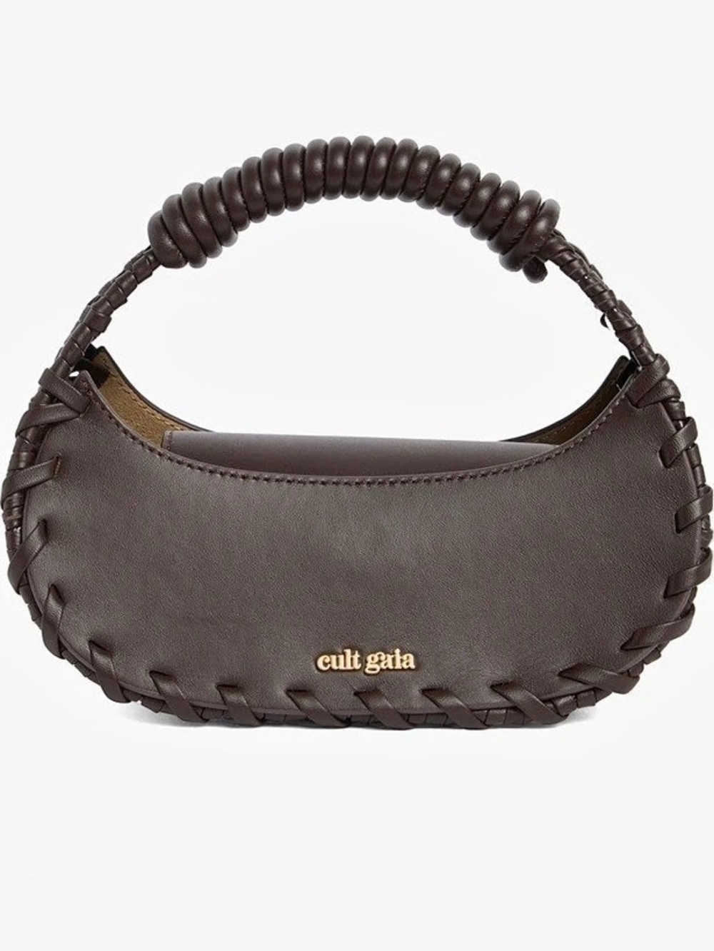Cult Gaia Osa Shoulder Bag Brown